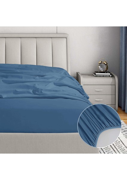 | Jersey | %100 Pamuk Çift Kişilik 140 x 200 Lastikli Çarşaf fırsatları