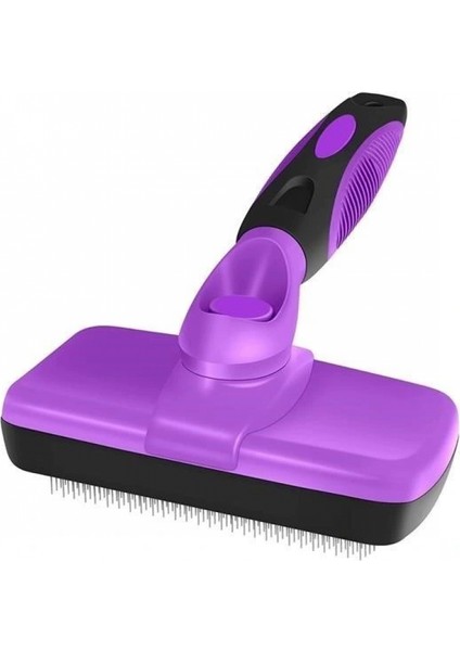 Otomatik Temizlenebilen Tuşlu Pratik Kedi Köpek Tüy Toplama Fırçası