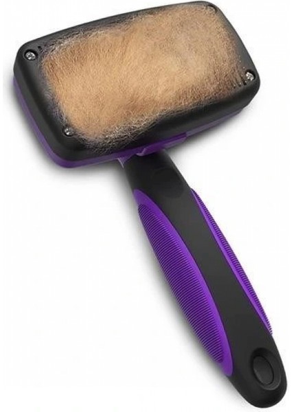 Otomatik Temizlenebilen Tuşlu Pratik Kedi Köpek Tüy Toplama Fırçası indirimleri