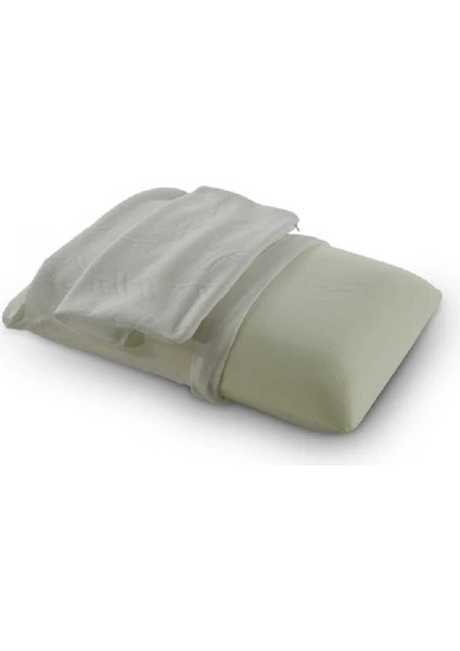 Ortopedik, Sertifikalı Visco Visko Bütün Sünger Yastık 60X40X15 cm Omuz/boyun Destekli