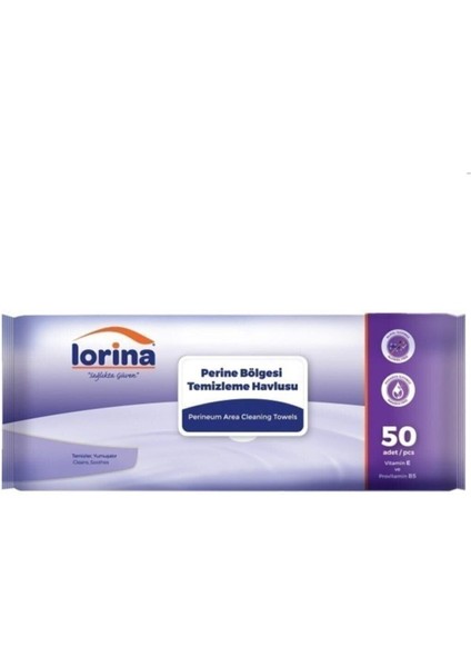 Lorina Perine Bölgesi Temizleme Havlusu 50'li x 6 Paket fiyatları
