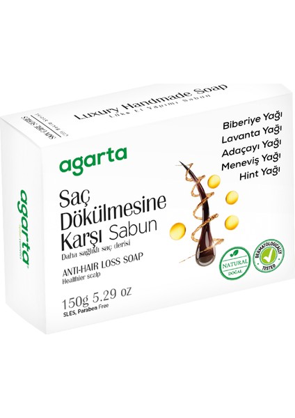 Doğal Saç Dökülmesi Sabunu 150 Gr fiyatları