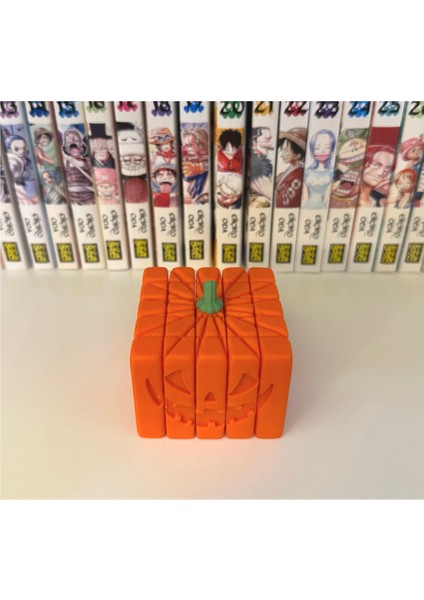 Cadılar Bayramı Hareketli Balkabağı Küpü Fidget Toy modelleri