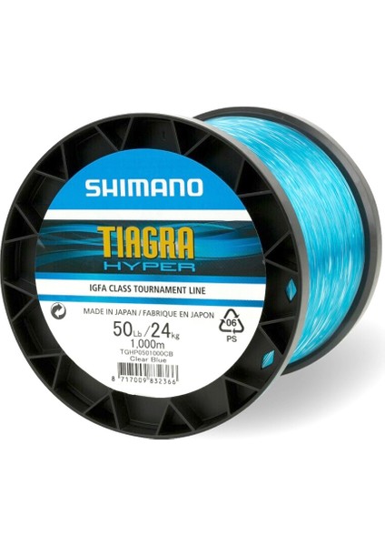 Tiagra Hyper Troll Igfa 1000 mt Açık Mavi Monofilament Misina