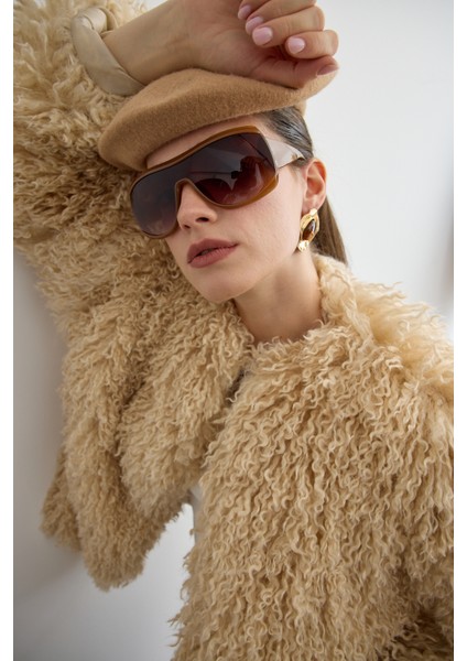 Bürümcük Kürk Krem modelleri