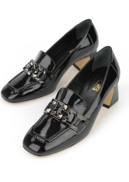 , Kadın Hakiki Deri Ayakkabı 1531030Z2549 Siyah indirimleri