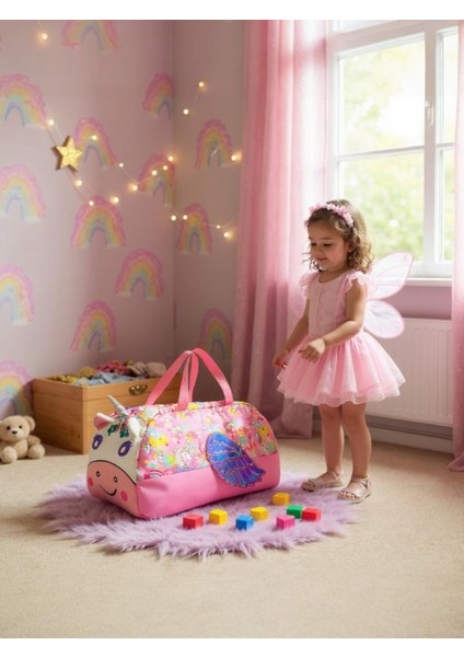 Dream Vest Pembe Unıcorn Spor Çantası (U2033)