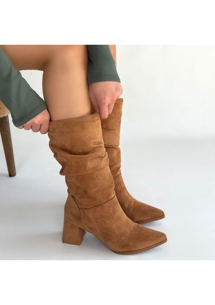 Eyesof Titen Taba Süet Körüklü Çizme fırsatları