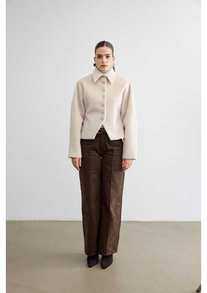 Belden Oturtmalı Atkılı Fox Kaban Bej fiyatları