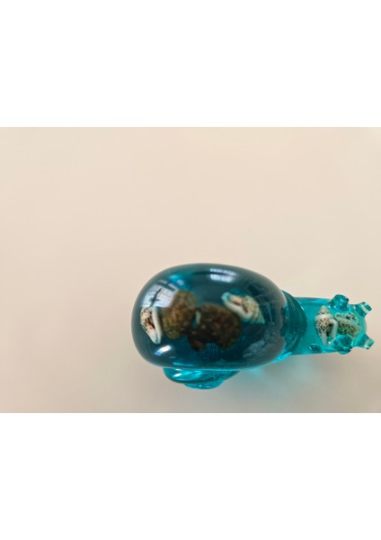 El Yapımı Epoksi Salyangoz Figürü & (7 cm) fiyatları