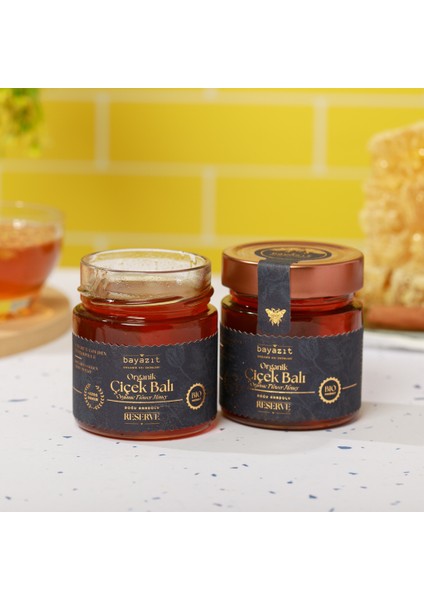 Organik Doğu Anadolu Çiçek Balı(Bingöl Karlıova) 300 gr 2'li Set fiyatları