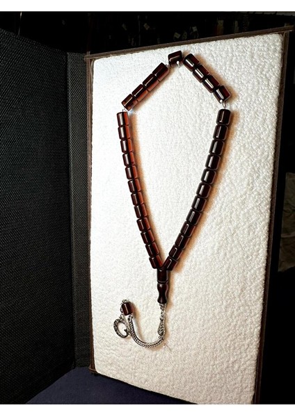 ÇUBUK KEHRİBAR TESBİH BORDO/BAL RENK KAPSÜL KESİM T-116 modelleri