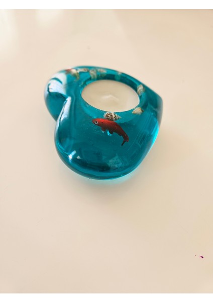 Deniz Temalı Epoxy Mumluk modelleri