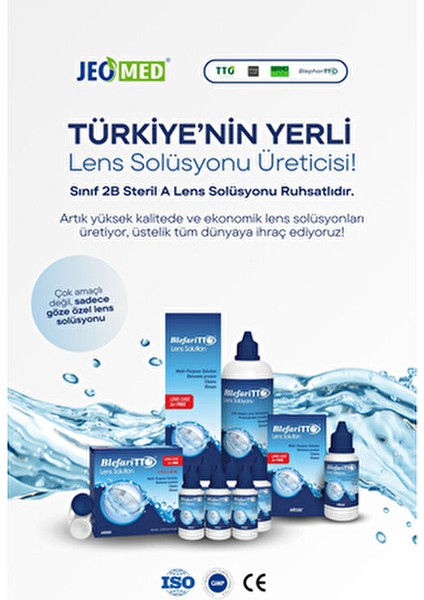 Lens Solüsyonu 6 Adet 60 ml Profesyonel Kalite Temizleme ve Durulama modelleri