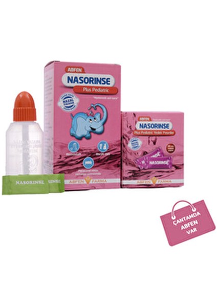 Nasorinse Plus Pediatric 50 Adet Nazal Yıkama Poşeti Hyaluronic Acid İçerir indirimleri