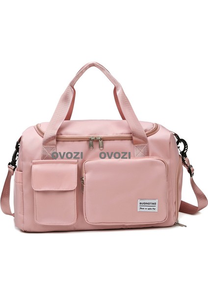 Ovozı 50*28*21CM Unisex Büyük Kapasiteli Spor Spor Çantası Seyahat Çantası (Yurt Dışından)