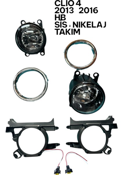 Clıo 4 Sis+Nikelaj+Bağlantı Ayak+Söket Takım