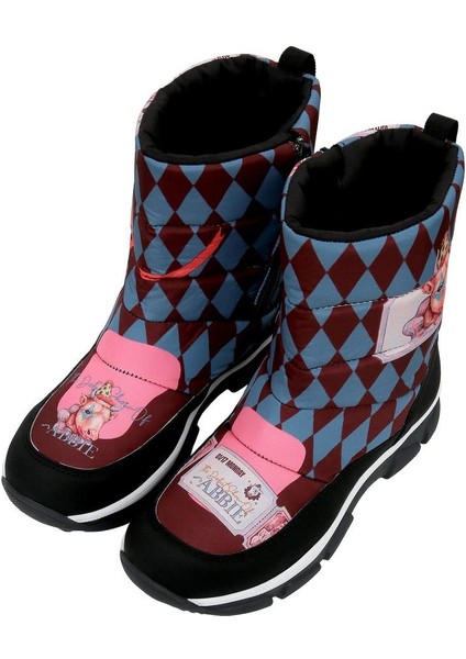 Kadın Vegan Çok Renkli Kar Botu - Abbie Tasarım