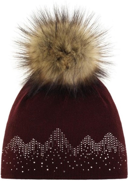 Kayla Lux Crystal Kadın Bere