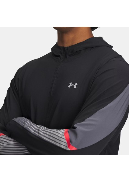 Velociti Storm Hooded Erkek Siyah Kapüşonlu Ceket modelleri