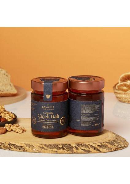 Organik Doğu Anadolu Çiçek Balı (Bingöl KARLIOVA)450 gr 2'li Set