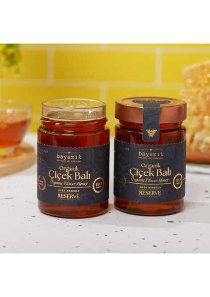 Organik Doğu Anadolu Çiçek Balı (Bingöl KARLIOVA)450 gr 2'li Set fiyatları