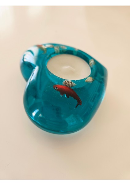 Deniz Temalı Epoxy Mumluk indirimleri