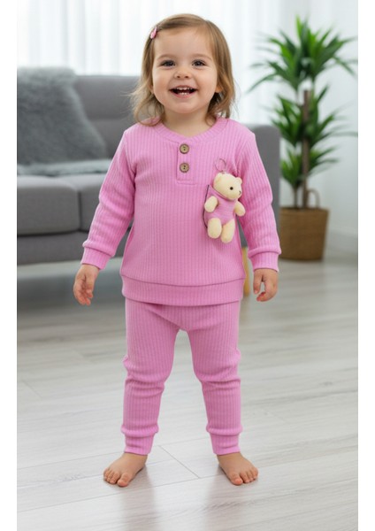 Oyuncak Ayılı Ikili Takım Kız Erkek Çocuk Bebek 1 Yaş, 2 Yaş, 3 Yaş