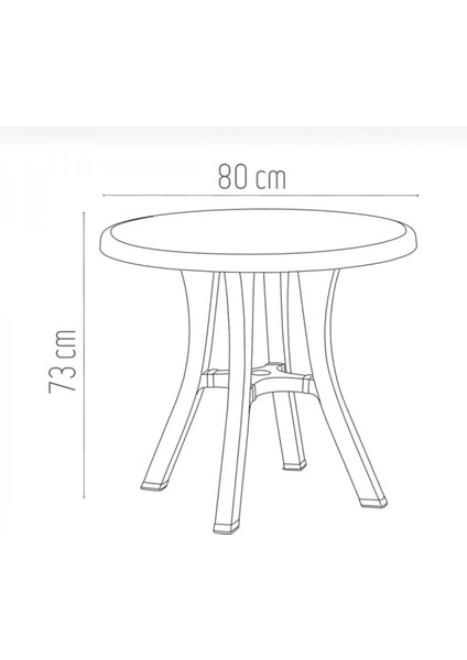 Bambu Desenli Masa Sandalye Seti 2 Sandalye Yuvarlak Masa Şık ve Dayanıklı Tasarım fırsatları