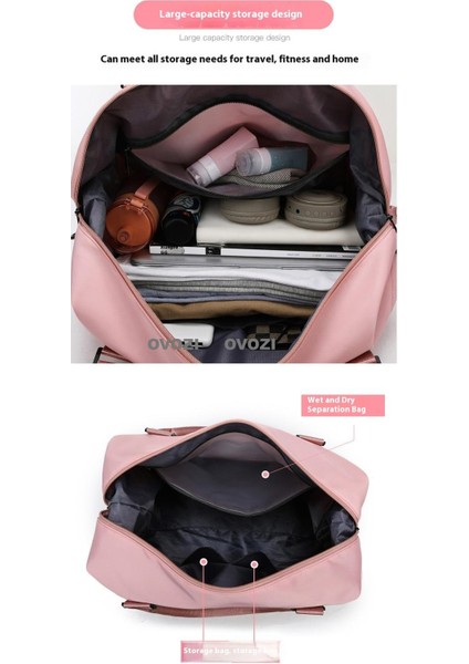 Ovozı 48*30*16CM Unisex Büyük Kapasiteli Spor Spor Çantası Seyahat Çantası (Yurt Dışından) fiyatları