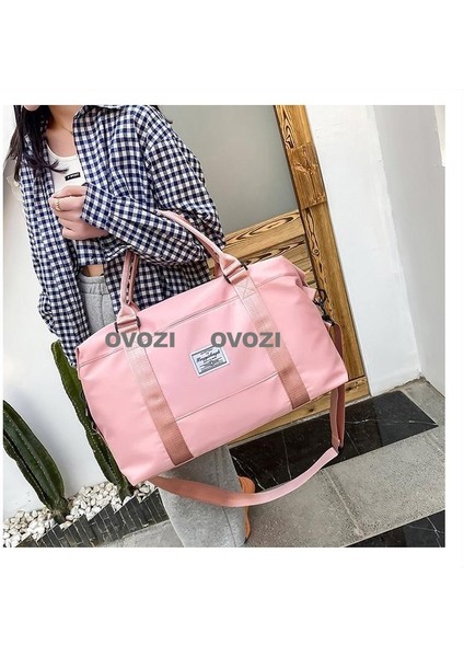 Ovozı 40*30*14CM Unisex Büyük Kapasiteli Spor Spor Çantası Seyahat Çantası (Yurt Dışından) indirimleri