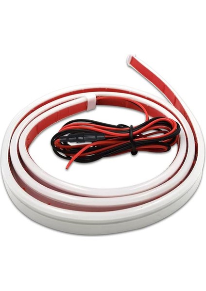 Araba Hood LED Strip Işıkları Esnek Farlar Su Geçirmez Araba LED Işık Gündüz Çalışma Işık Şeritleri Kaput Işığı 71 Inç (Yurt Dışından)