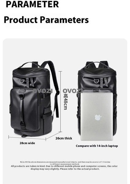 Ovozı Unisex Büyük Kapasiteli Spor Spor Çantası Seyahat Çantası (Yurt Dışından) fiyatları