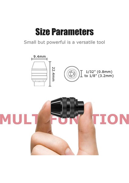 28 Parçalı Matkap Chuck Kiti Elektrikli Taşlama Parçaları Değiştirme 4486 Matkap Anahtarsız Matkap Tutma Kolu Döner Aracı (Yurt Dışından) fırsatları