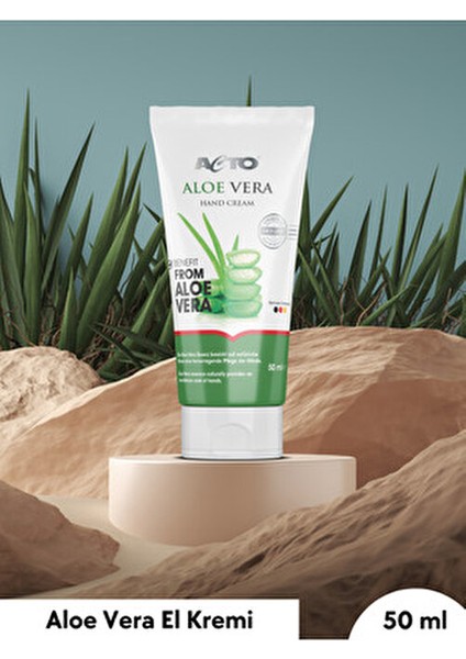 Aloe Vera El Kremi Kadınlar İçin Yoğun Nemlendirme 50 ml Doğal İçerik fiyatları