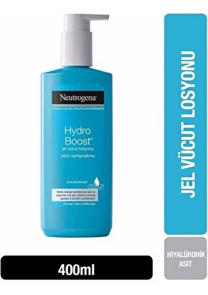 Hydro Boost Jel Vücut Losyonu Hiyalüronik Asit İçeren 400 ml Yoğun Nemlendirme fiyatları