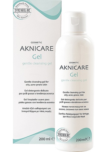 Synchroline Aknicare Yüz Temizleme Jeli 200 ml