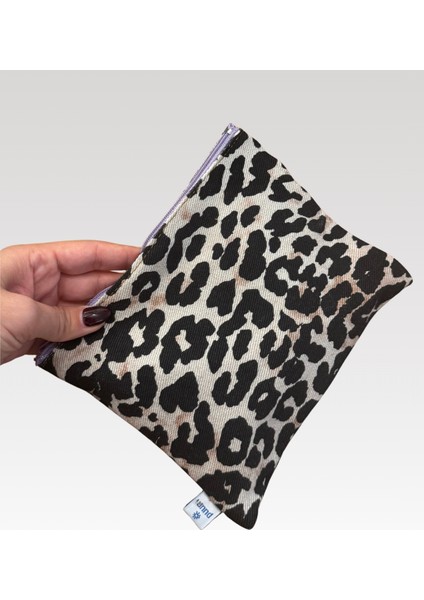Leopar Desenli Denim Pasaport Cüzdanı fiyatları