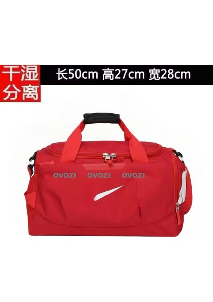 Ovozı Unisex Büyük Kapasiteli Spor Spor Çantası Seyahat Çantası (Yurt Dışından)