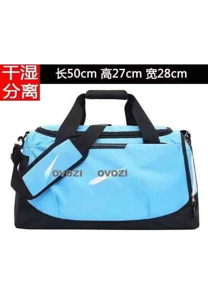 Ovozı Unisex Büyük Kapasiteli Spor Spor Çantası Seyahat Çantası (Yurt Dışından)
