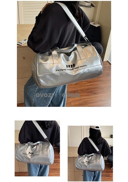 Ovozı Unisex Büyük Kapasiteli Spor Spor Çantası Seyahat Çantası (Yurt Dışından) indirimleri