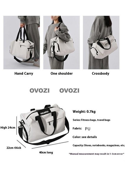 Ovozı Unisex Büyük Kapasiteli Spor Spor Çantası Seyahat Çantası (Yurt Dışından) fiyatları