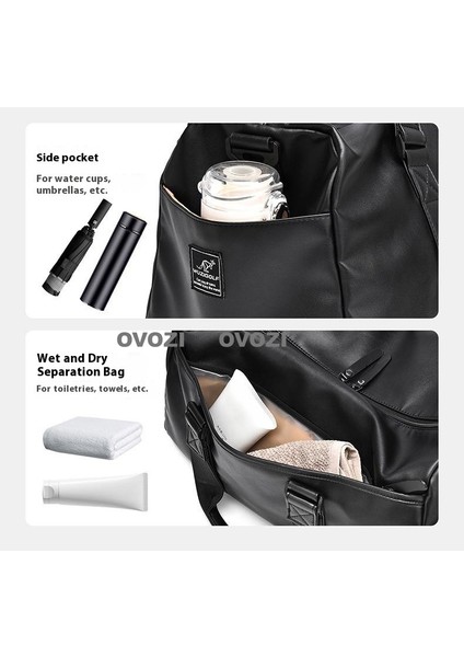 Ovozı Unisex Büyük Kapasiteli Spor Spor Çantası Seyahat Çantası (Yurt Dışından) modelleri