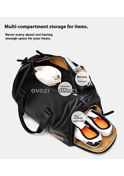 Ovozı Unisex Büyük Kapasiteli Spor Spor Çantası Seyahat Çantası (Yurt Dışından) fırsatları