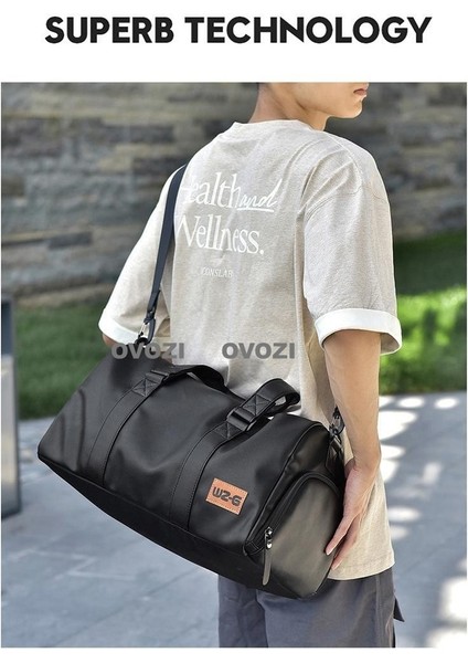 Ovozı Unisex Büyük Kapasiteli Spor Spor Çantası Seyahat Çantası (Yurt Dışından) indirimleri