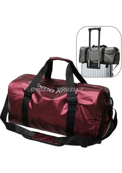 Ovozı Unisex Büyük Kapasiteli Spor Spor Çantası Seyahat Çantası (Yurt Dışından)