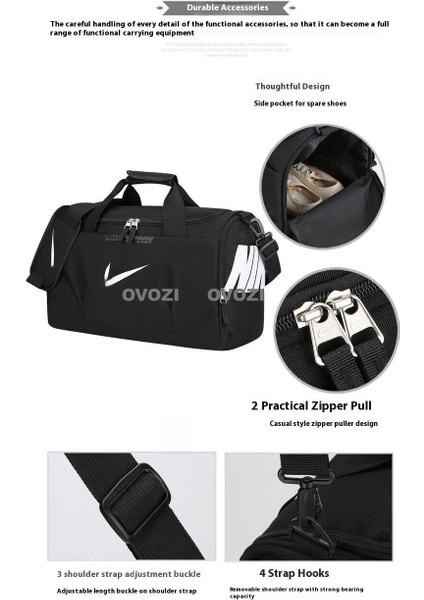 Ovozı Unisex Büyük Kapasiteli Spor Spor Çantası Seyahat Çantası (Yurt Dışından) fiyatları