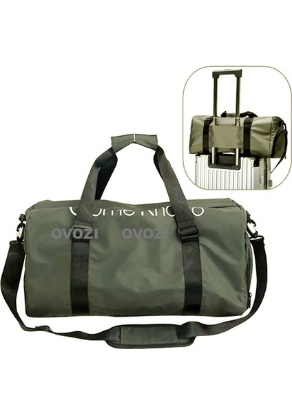 Ovozı Unisex Büyük Kapasiteli Spor Spor Çantası Seyahat Çantası (Yurt Dışından)