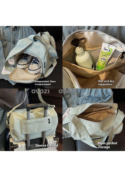 Ovozı Unisex Büyük Kapasiteli Spor Spor Çantası Seyahat Çantası (Yurt Dışından) fiyatları