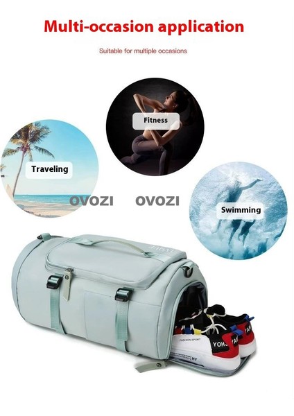 Ovozı Unisex Büyük Kapasiteli Spor Spor Çantası Seyahat Çantası (Yurt Dışından) fiyatları
